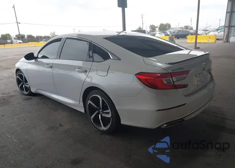 2021 Honda Accord Sport из США, поврежденный, VIN 1HGCV1F33MA053007